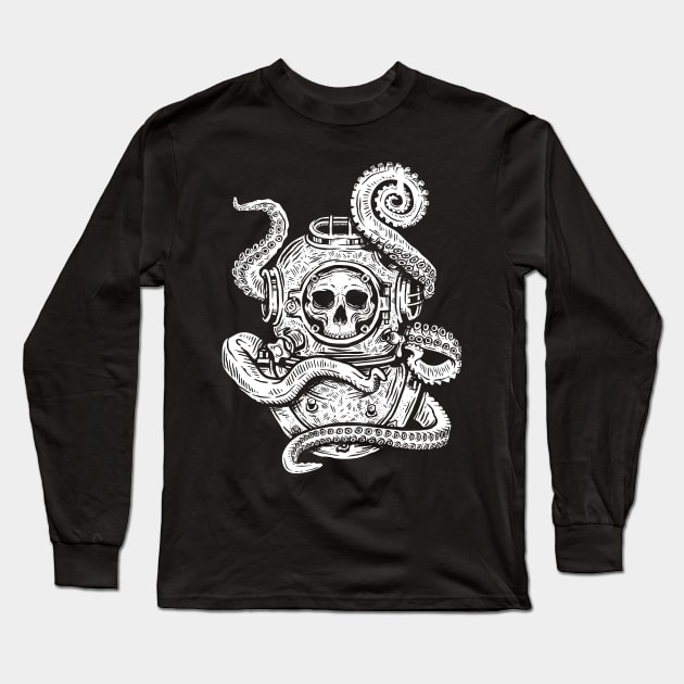Dead Diver Long Sleeve T-Shirt by bennyd302